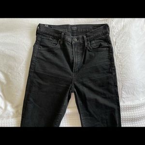 Citizens of Humanity High Rise Black Jeans Size 27